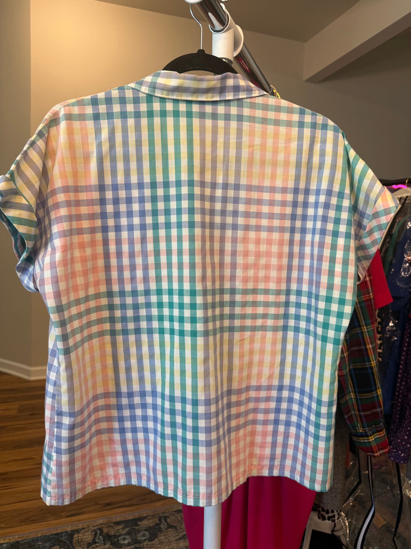 Pastel Gingham Shirt