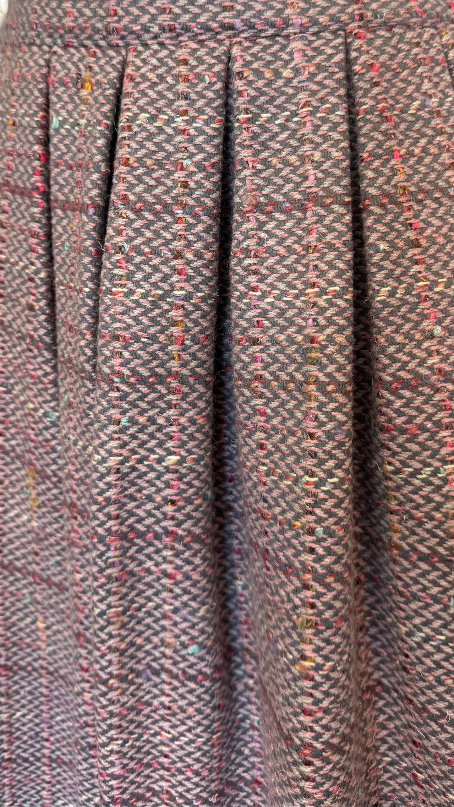 fabric tweed detail