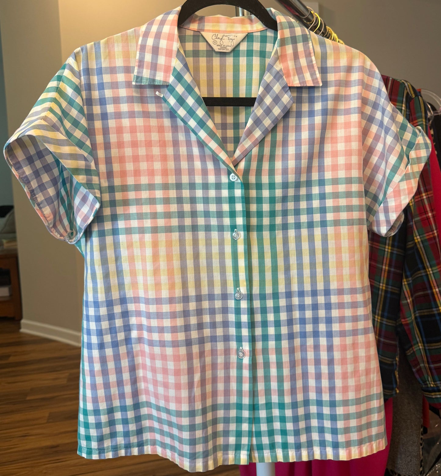 Pastel Gingham Shirt