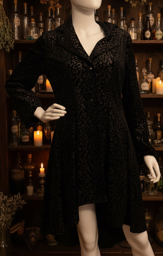 Alternative Velvet Jacket Dress 90's