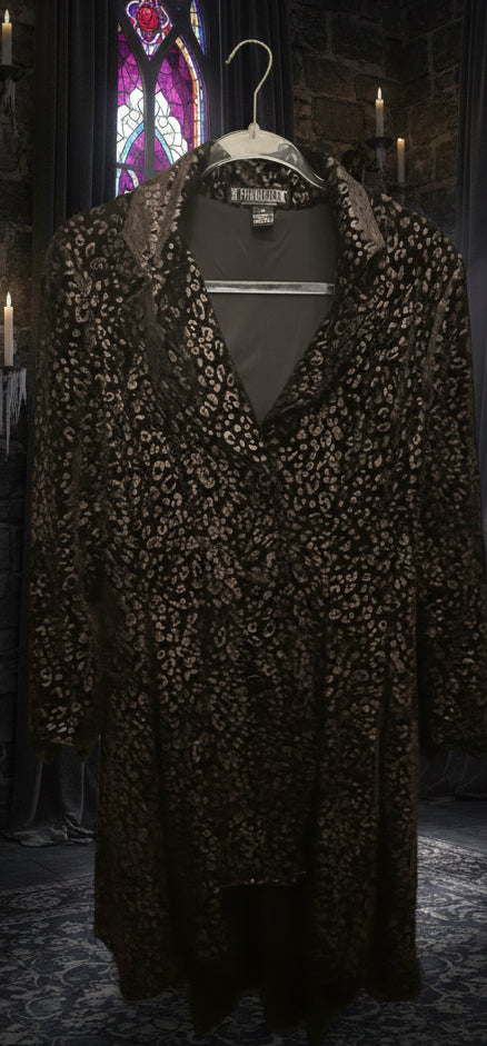 Alternative Velvet Jacket Dress 90's