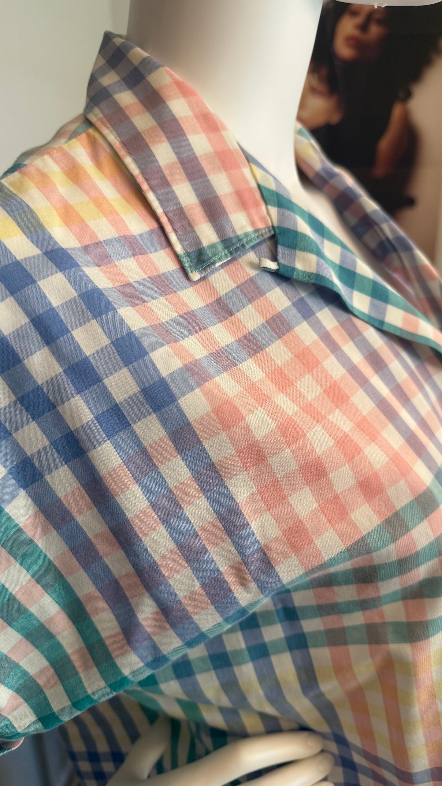 Pastel Gingham Shirt